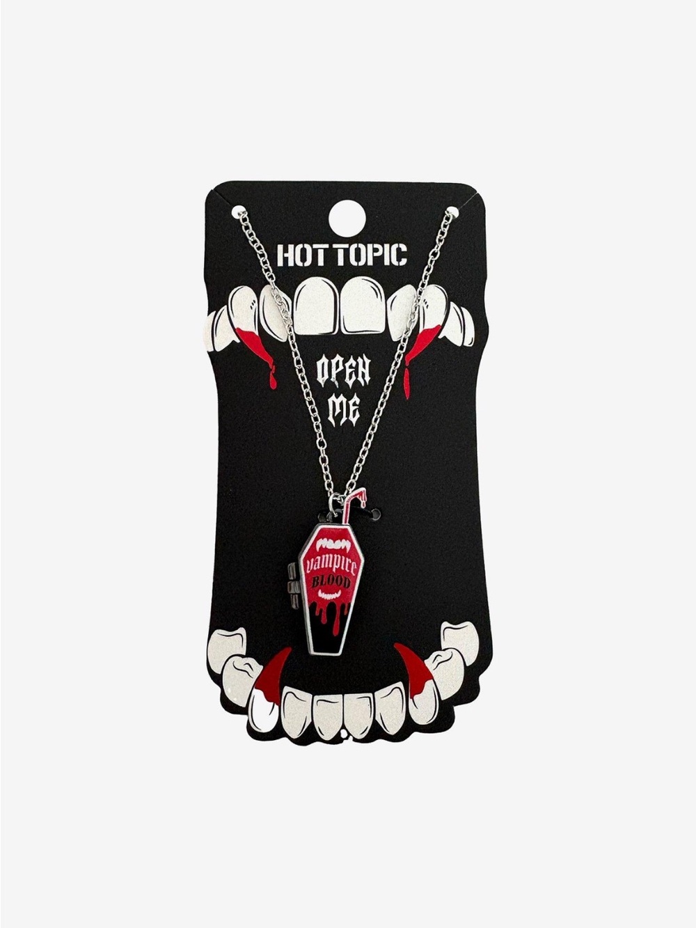 Vampire Blood Coffin Locket Hot‎ Topic